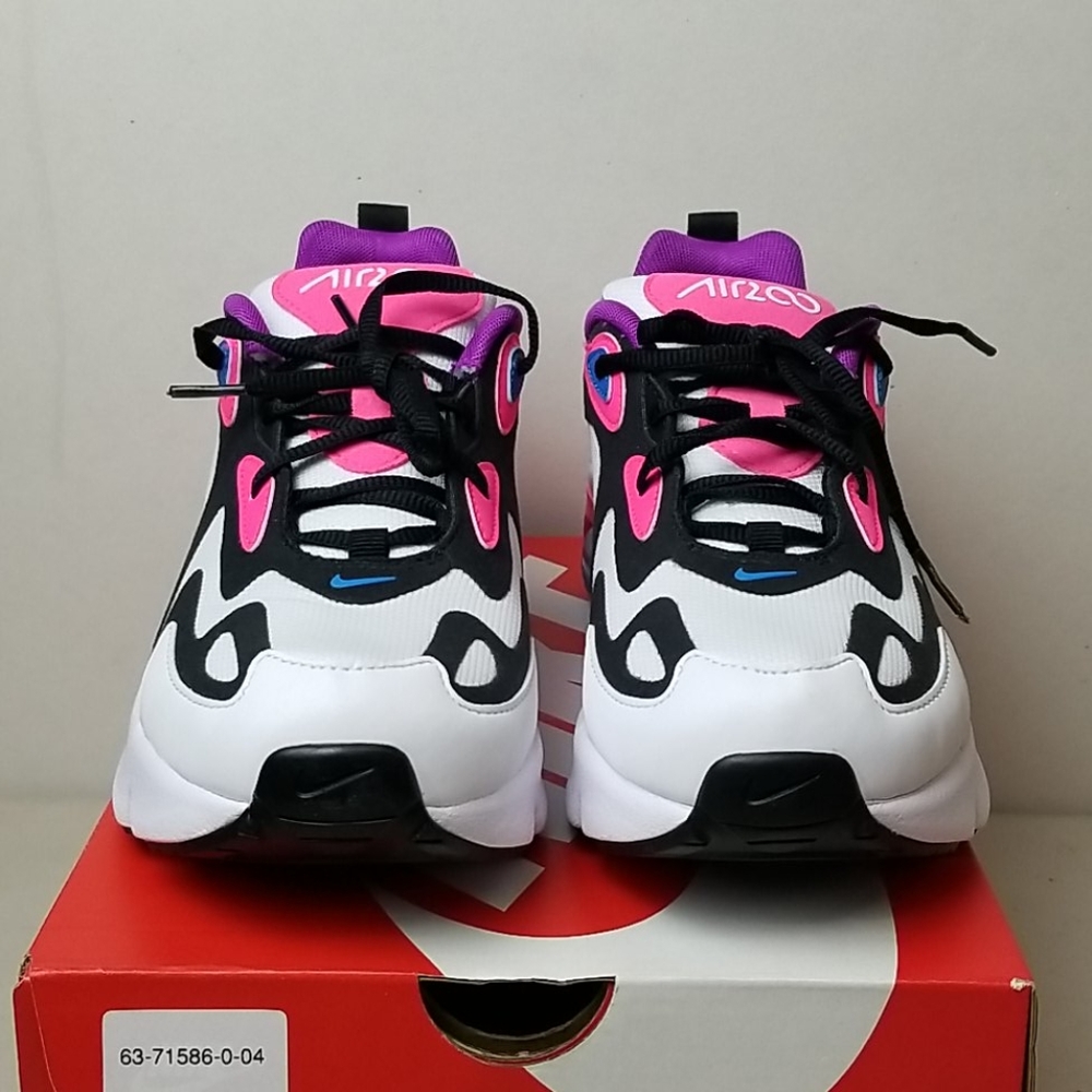 New Nike Air Max 200 White/Pink Women's Shoes - Picture 4 of 8